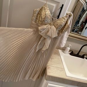 Gold Sherri Hill Dress